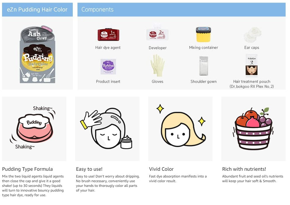 Easy DIY Pudding Hair Dye Coloring