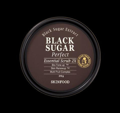 SKINFOOD Black Sugar Perfect Essential Scrub 2x 210g