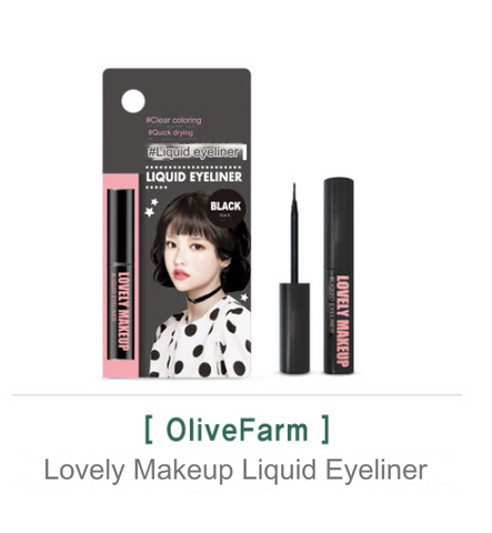 [Korea Daiso Cosmetic]Olive Farm Lovely Makeup Liquid Eyeliner