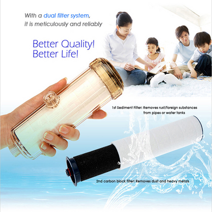 [Dewbell] F15 Water Refill Filter / Dual Type (Sediment 1 + Carbon 1) / SUDO-AE LINE UP / Product from Korea
