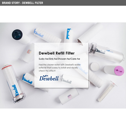 [Dewbell] F15 Water Refill Filter / Dual Type (Sediment 3) / SUDO-AE LINE UP / Product from Korea