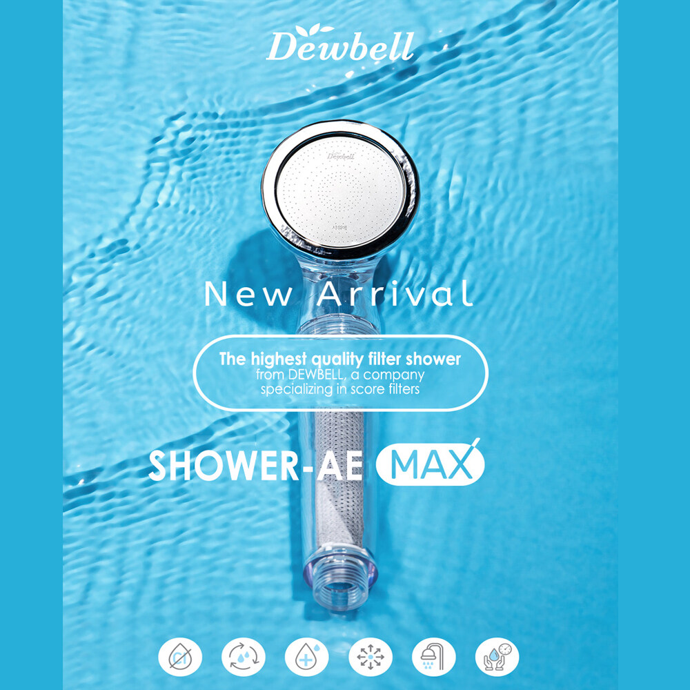 [Dewbell] Shower-Ae MAX Chlorine Antibacterial Filter / SHOWER-AE LINE UP / Product from Korea