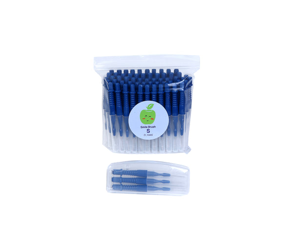 🇰🇷 50Pcs Smile Brush Type I-Shaped Interdental Brush/ Dental Floss brush/Small brush