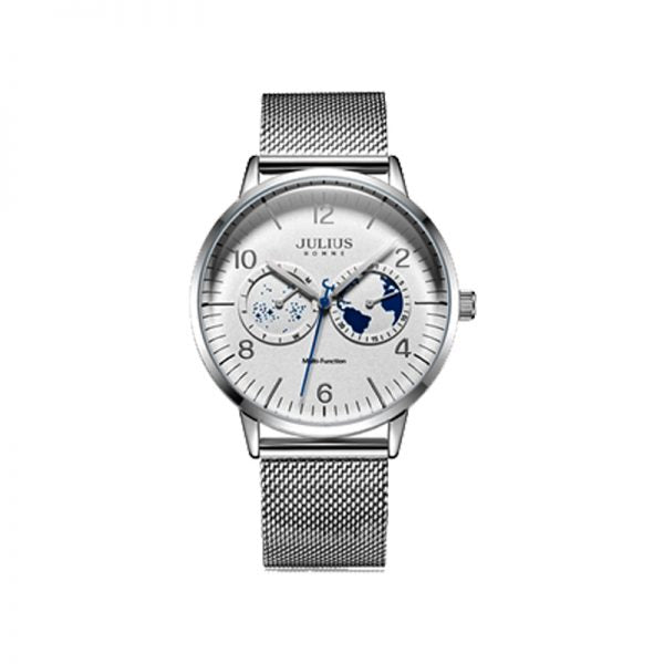 Julius Home JAH-117A 韩国男士时尚手表（白色）