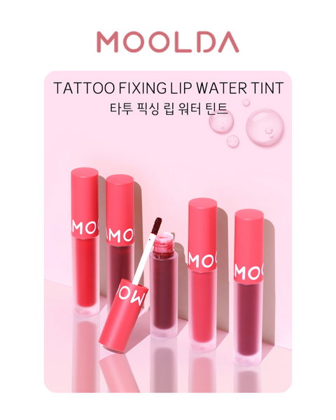 MOOLDA Tattoo Fixing Lip Water TInt