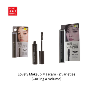 [Korea Daiso Cosmetic] Organic Farm Lovely Makeup Mascara - 2 Varieties