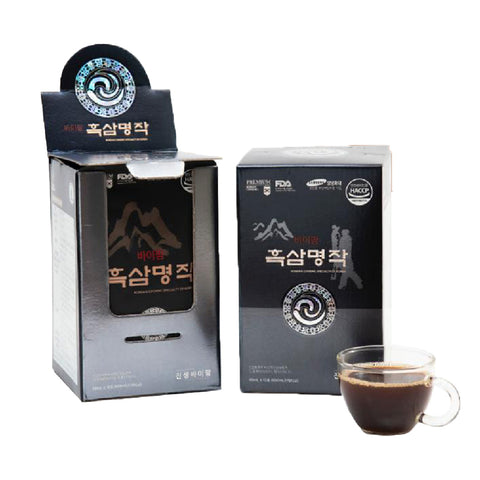 Korean Premium Black Ginseng Extract (1 Box 10 Sachets)