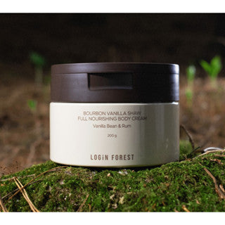 LOGiN FOREST Bourbon Vanilla Shaw Full Nourishing Body Cream