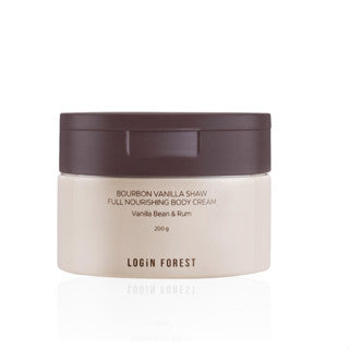 LOGiN FOREST Bourbon Vanilla Shaw Full Nourishing Body Cream