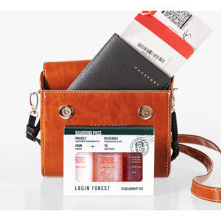 LOGiN FOREST To go Amenity Kit/ Travel Kit Figwoodique & Citruble Liberty