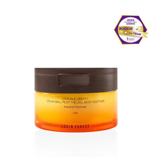 LOGiN FOREST Citruble Liberty Cream Ball Plop the Jell Body Soother