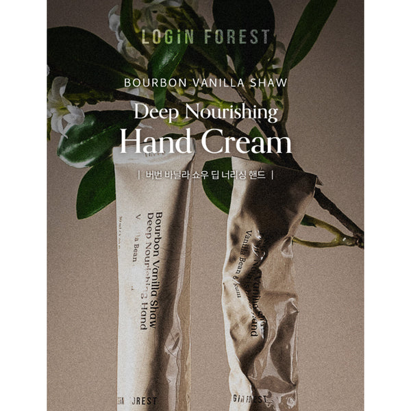 LOGiN FOREST Bourbon Vanilla Shaw Deep Nourishing Hand