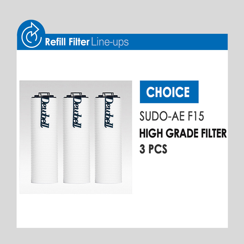 [Dewbell] F15 Water Refill Filter / SUDO-AE LINE UP / Product from Korea