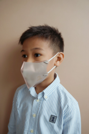 Set Topeng &amp;amp; Poket Tembaga Premium Antimikrob (Kanak-kanak)