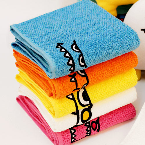 Sweet Monster Gombo Color Towel Set (5pcs/set)